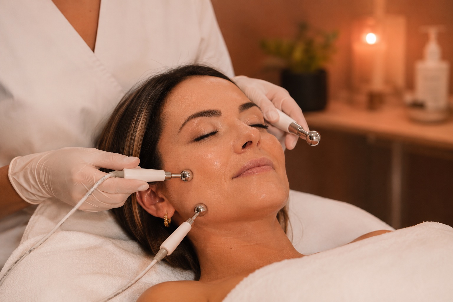EMS gezichtsbehandeling
