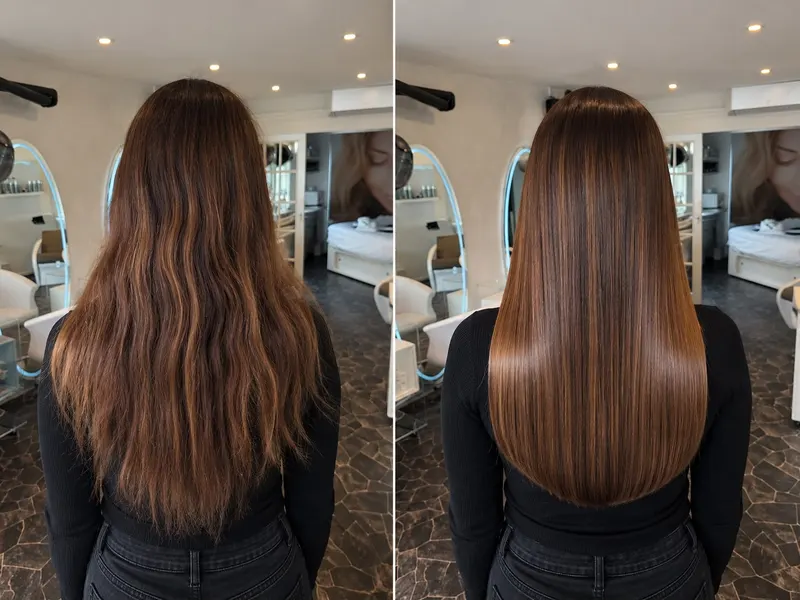 Hair Glassing Treatment resultaat bij Hair & Beautysalon Silvia in Meppel