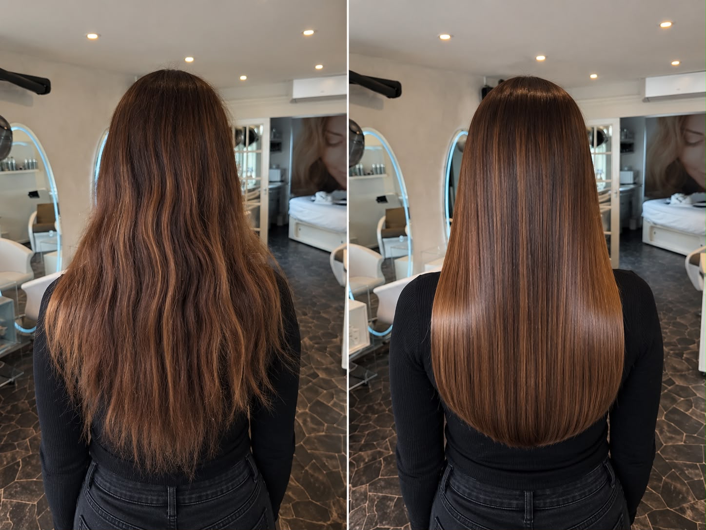 Hair Glassing Treatment resultaat bij Hair & Beautysalon Silvia in Meppel